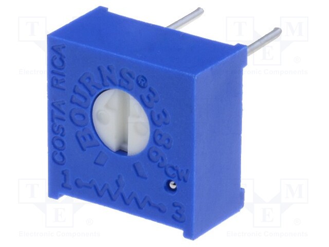 Potentiometer: mounting; single turn,horizontal; 5kΩ; 500mW; ±10%