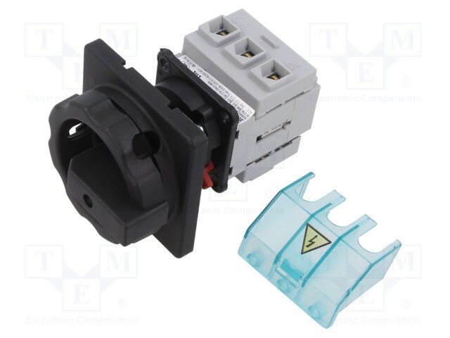 Switch-disconnector; Poles: 3; on panel; 25A; 3LD2; -25÷55°C; 9.5kW