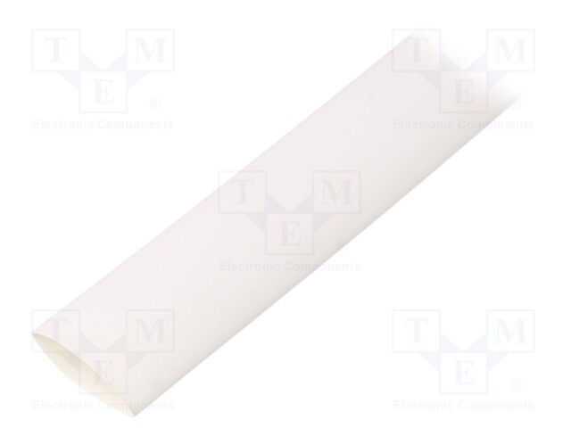 Heat shrink sleeve; glueless; 2: 1; 12.7mm; L: 1m; transparent