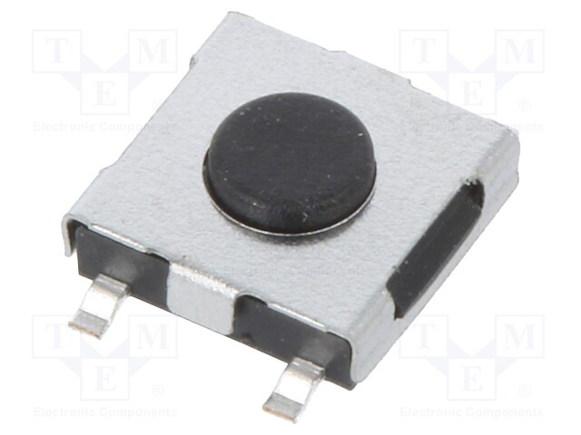 Microswitch TACT; Pos: 2; 0.05A/12VDC; SMT; none; 4.6x4.6mm; 1.5mm