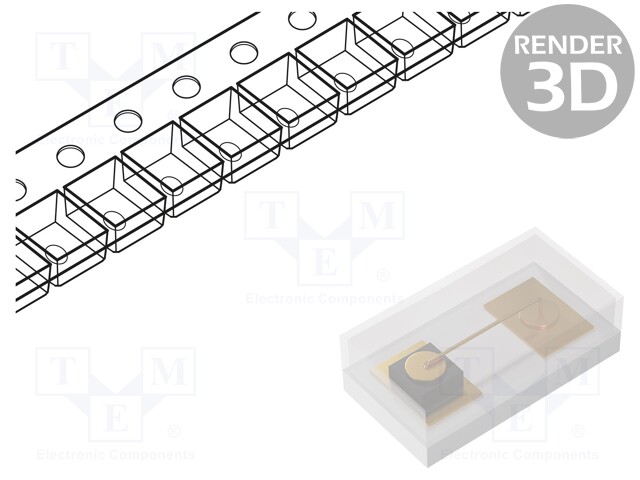 LED; SMD; 0201; green; 6÷15mcd; 0.65x0.35x0.2mm; 135°; 2÷2.4V; 10mA