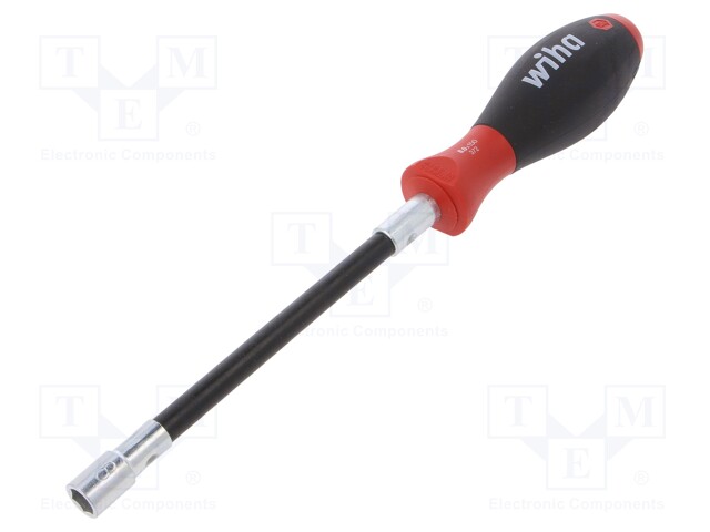 Screwdriver; hex socket; with flexible shaft; Overall len: 268mm