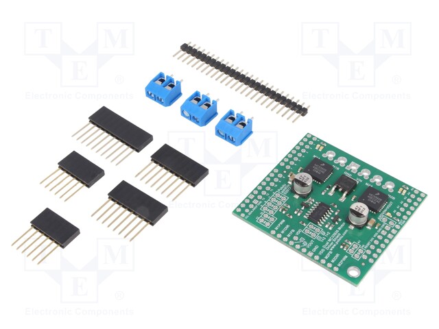 DC-motor driver; MC33926; 20kHz; PWM; 3A; Uin mot: 5÷28V