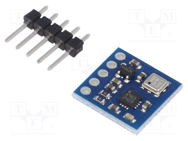 Sensor: position; pressure,digital compass; 3÷5VDC; I2C