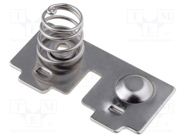 Button-like/spring contact; Mounting: push-in; Size: AAA,N,R3