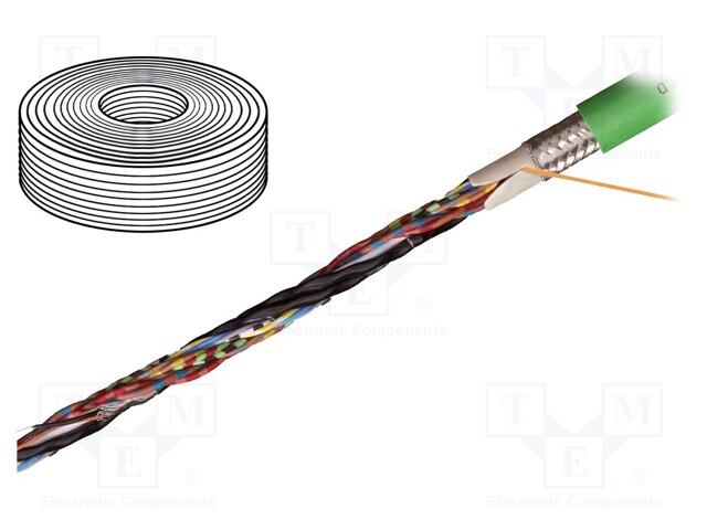 Wire: test lead cable; chainflex® CF113; 4x2x0,14mm2 + 4x0,5mm2