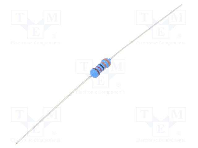 Resistor: metal film; THT; 33kΩ; 0.6W; ±1%; axial