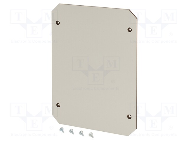 Mounting plate; laminate