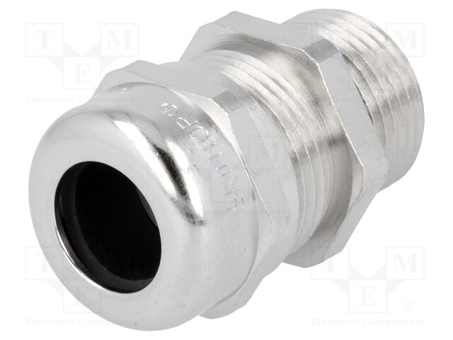 Cable gland; with long thread; M20; IP68; Mat: brass