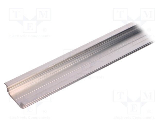 Profiles for LED modules; recessed; natural; L: 1m; aluminium