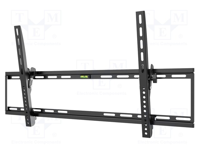 LCD/LED holder; black; tiltable; 75kg