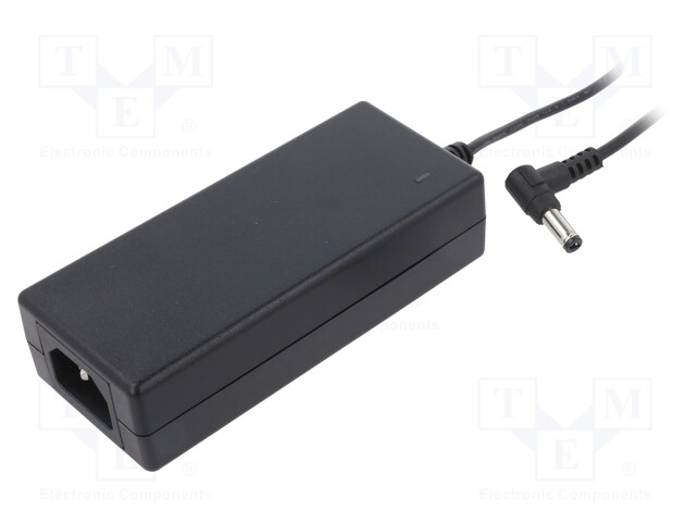 Power supply: switched-mode; 12VDC; 4.2A; Out: 5,5/2,1; 50W; 89%