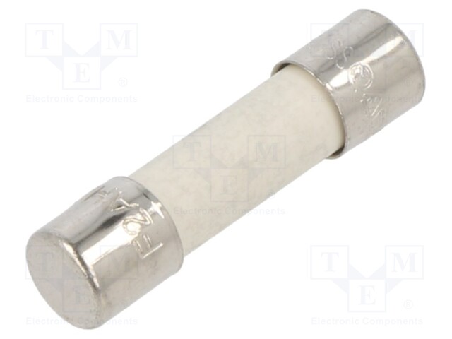 Fuse: fuse; quick blow; 2A; 250VAC; ceramic,cylindrical; 5x20mm