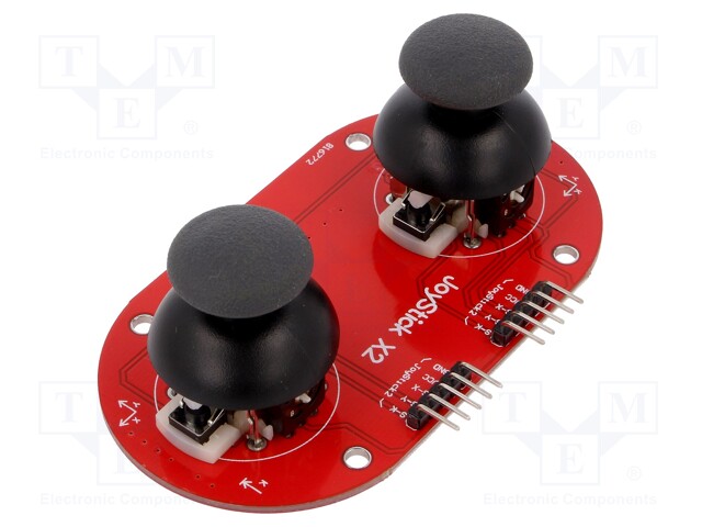 Module: extension; joystick,shield; 3.3÷5VDC; 91x51x32mm