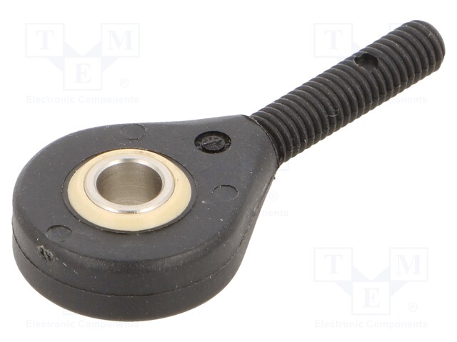 Ball joint; Øhole: 5mm; Thread: M5; Mat: igumid G; Pitch: 0,8; L: 42mm