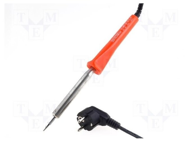 Soldering iron: with htg elem; 80W; 230V; Plug: EU