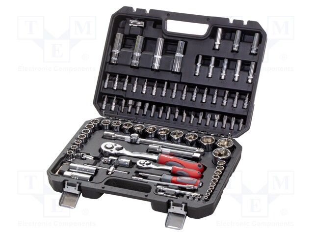 Wrenches set; 6-angles,socket spanner; 94pcs.