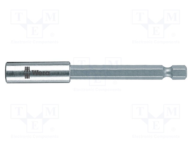 Holders for screwdriver bits; Socket: 1/4"; Overall len: 152mm