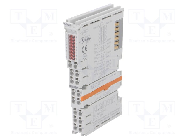 Industrial module: digital output; 24VDC; -25÷60°C; IP20; OUT: 16