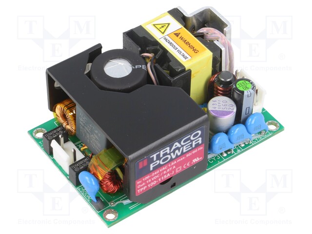 Power supply: switched-mode; 100W; 120÷370VDC; 85÷264VAC; OUT: 1