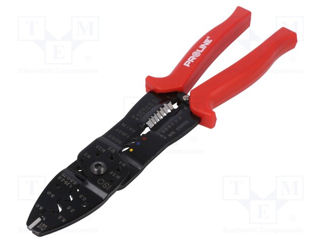 Tool: for crimping; non-insulated terminals,terminals