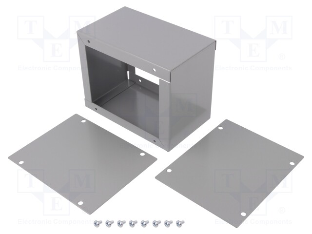 Enclosure: multipurpose; X: 102mm; Y: 127mm; Z: 76mm; 1415; steel