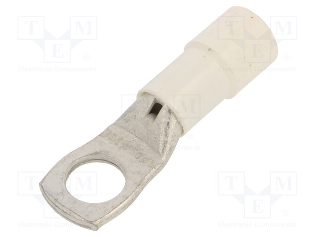 Tip: ring tube; M14; Ø: 14.5mm; 50mm2; crimped; for cable; insulated