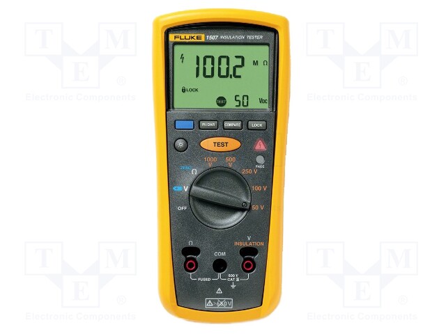 Insulation resistance meter; double LCD,with a backlit; 4÷8V