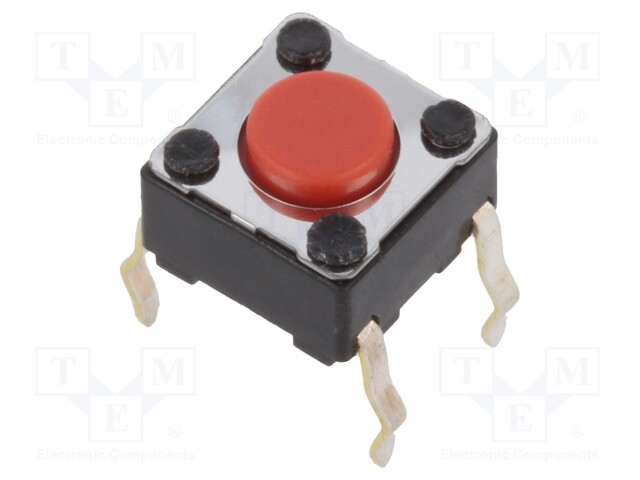 Microswitch TACT; SPST-NO; Pos: 2; 0.05A/12VDC; THT; 2.55N; 4.3mm