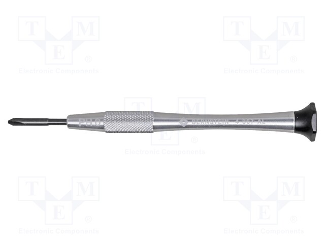 Screwdriver; Phillips; precision; PH0; Blade length: 22mm