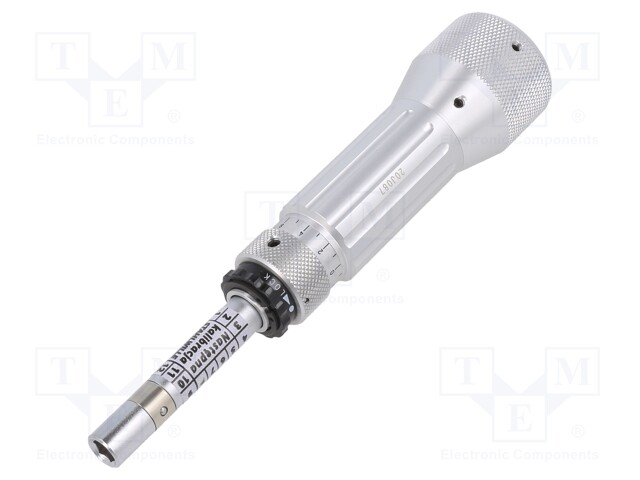 Screwdriver; dynamometric; Series: TORSIOMAX; 160mm; 0.4÷3Nm