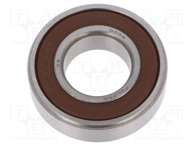 Bearing: ball; Øint: 25mm; Øout: 52mm; W: 15mm; bearing steel