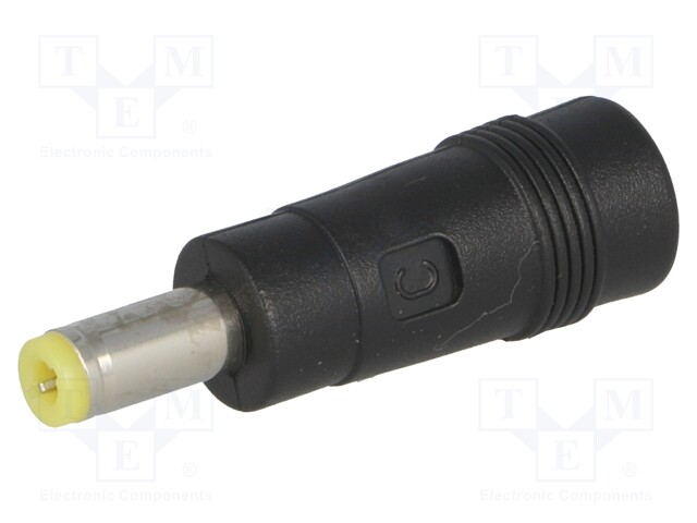 Adapter; Out: 5,5/2,5; Plug: straight; Input: 5,5/2,1; 7A