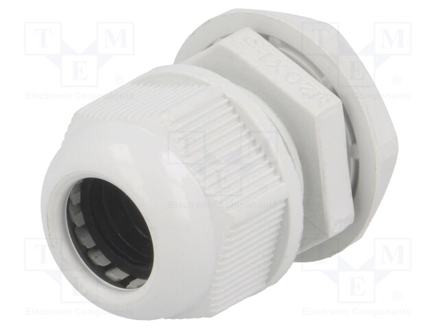 Cable gland; M20; IP65; Mat: polyamide; grey