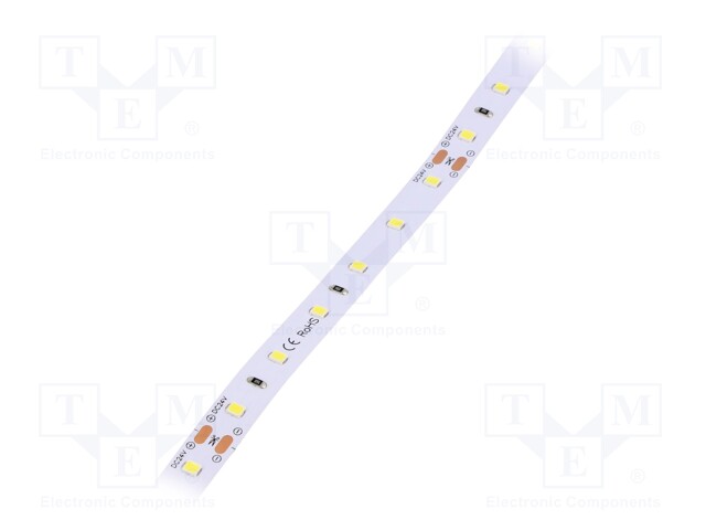 LED tape; white cold; 2835; 24V; LED/m: 60; 10mm; IP33; 12W/m