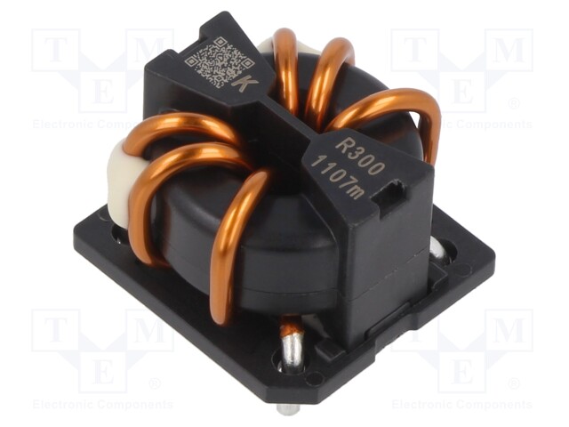 Inductor: wire; THT; 56uH; 30A; 0.767mΩ; 1kVAC; -40÷120°C