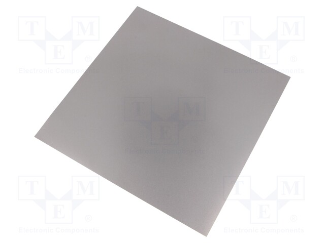 Shielding mat; 240x240x0.075mm; Permeability: 150; self-adhesive