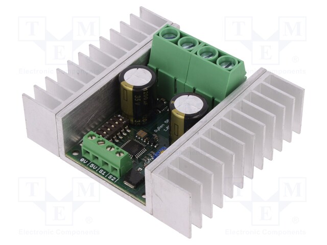 DC-motor driver; RC,UART,analog; Icont out per chan: 50A; 6÷30V