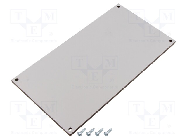 Mounting plate; aluminium