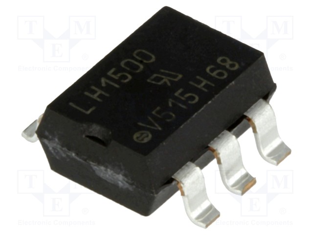 Relay: solid state; SPST; Icntrl max: 0.9mA; 150mA; max.350VAC