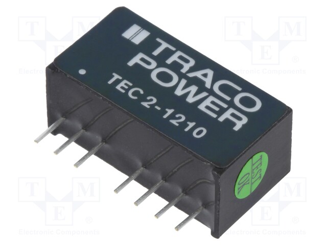 Converter: DC/DC; 2W; Uin: 9÷18V; 3.3VDC; Iout: 500mA; SIP8; 4.5g