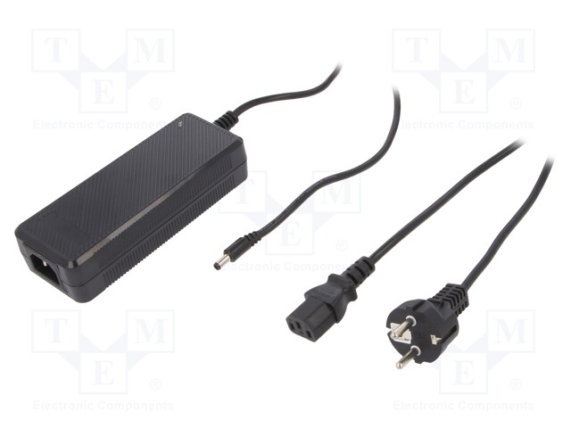 Power supply: switched-mode; 12VDC; 7.5A; Out: 5,5/2,5; 90W; 0÷40°C