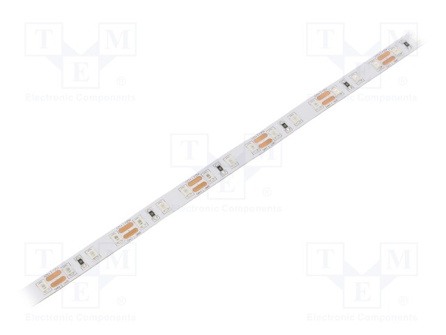 LED tape; yellow; LED/m: 96; SMD; 2835; 12V; 8mm; without cover; IP20