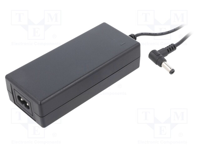 Power supply: switched-mode; 36VDC; 1.9A; Out: 5,5/2,5; 70W; 90%