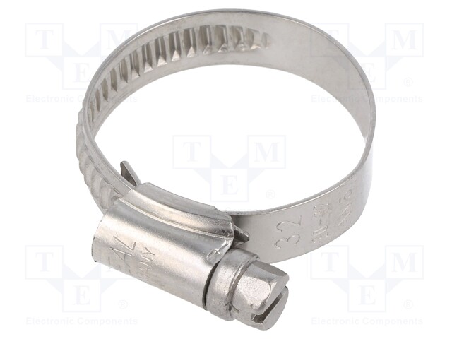 Cable tie; Ø: 20÷32mm; W: 9mm; Material: stainless steel