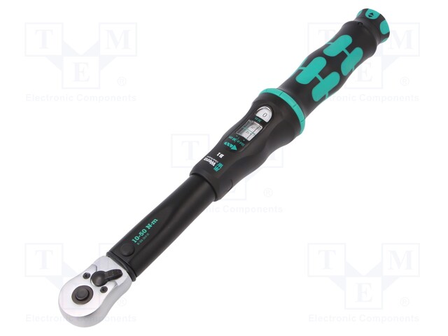 Key; dynamometric; 360mm; 10÷50Nm; Mounting: 3/8"