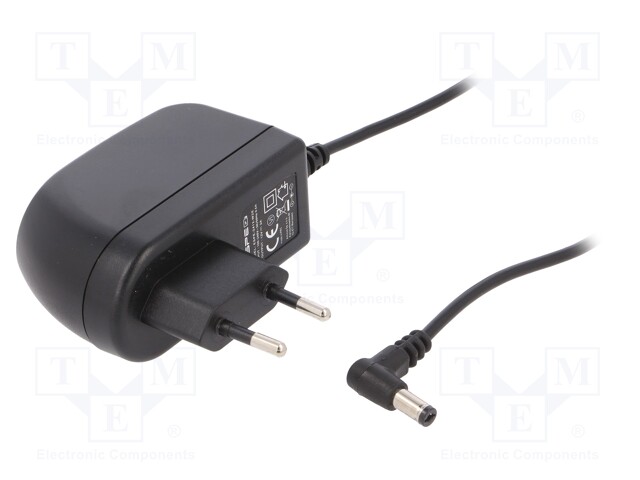 Power supply: switched-mode; 12VDC; 2A; Out: 5,5/2,1; 24W; Plug: EU