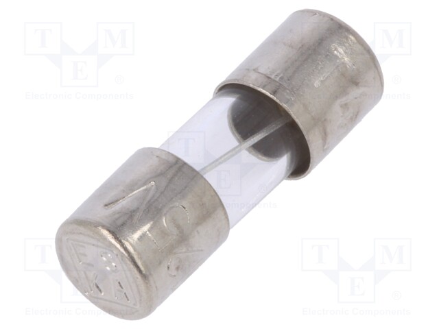 Fuse: fuse; time-lag; 4A; 125VAC; cylindrical,glass; 5x15mm