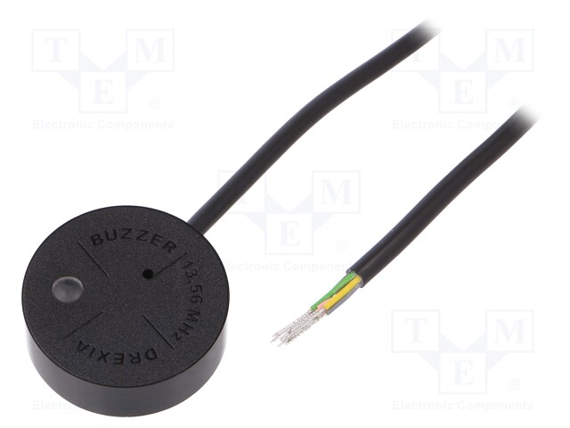 RFID reader; built-in buzzer; 36.2x11.2mm; RS232; 12V; f: 13,56MHz