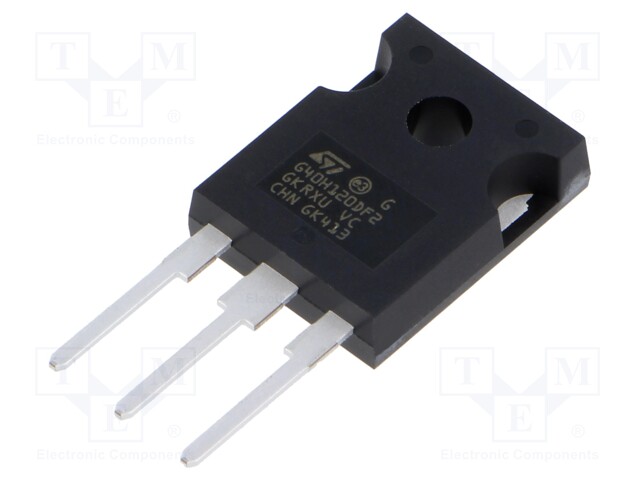 IGBT Single Transistor, 80 A, 2.1 V, 468 W, 1.2 kV, TO-247, 3 Pins